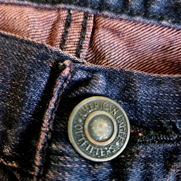 AMERICAN EAGLE Mens Dark Blue Jeans Slim Straight 29 x 30 Excellent Condition - Picture 5 of 7